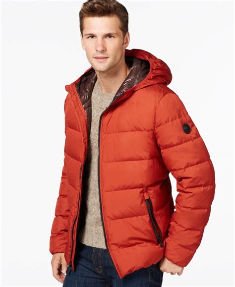 michael michael kors down jacket men|Michael Kors lightweight down jacket.